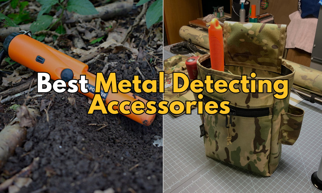 Image of metal detecting accessories.