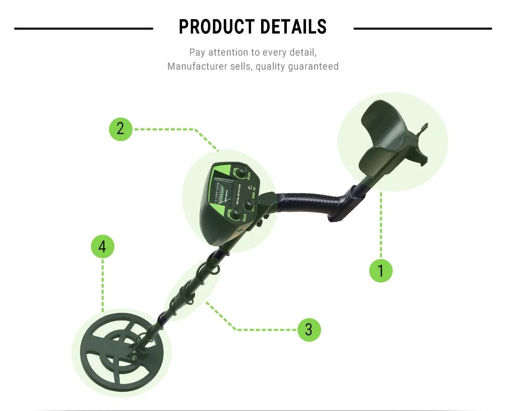 GTX5030 Metal Detector: Ideal for Newbies