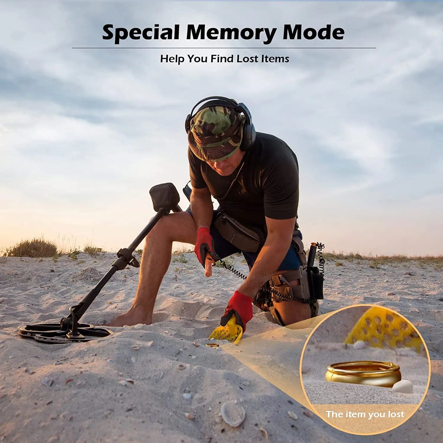 Skycruiser Depth Metal Detector (Package Bundle)