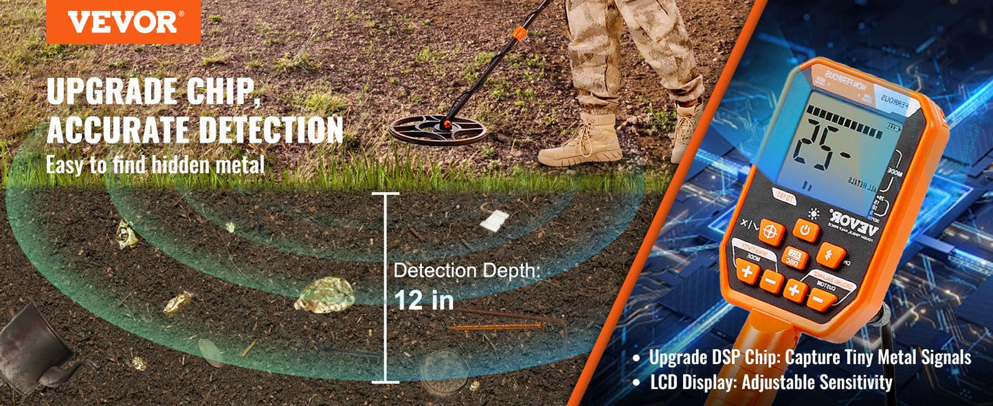 T100 - Professional Metal Detector