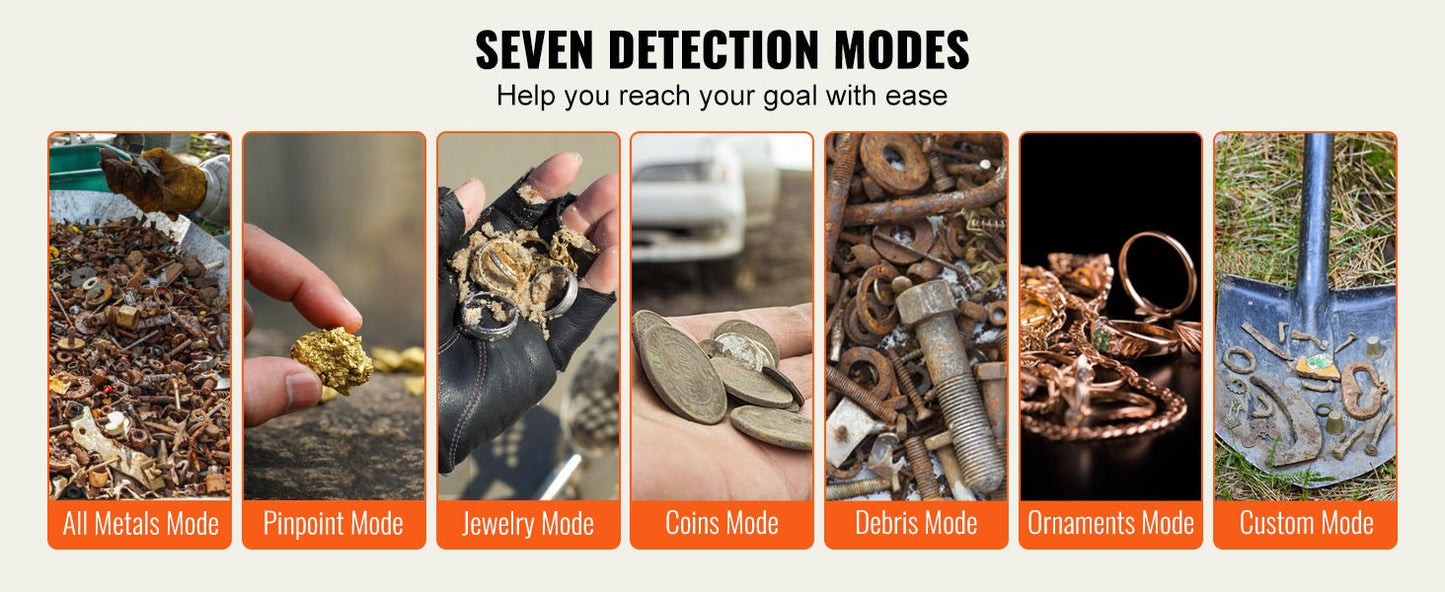T100 - Professional Metal Detector