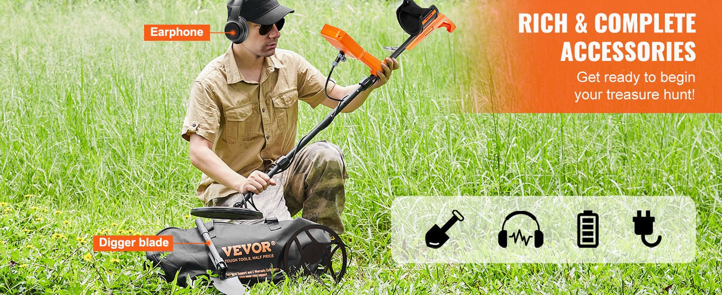 T100 - Professional Metal Detector