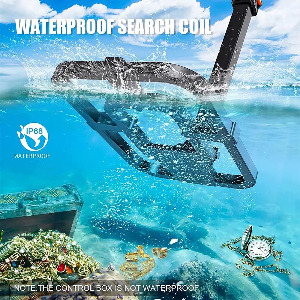 Portable Professional Metal Detector (Water resistant)